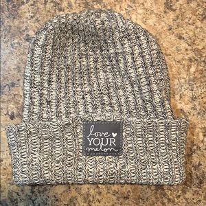 Love your melon stocking hat